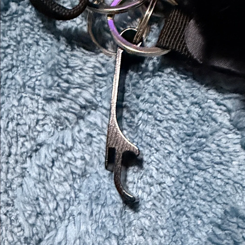 Marble Black Keychain Set‎ & Accessories